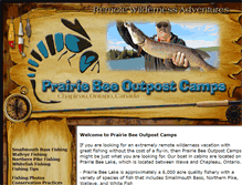 Tablet Screenshot of prairiebeecamps.com